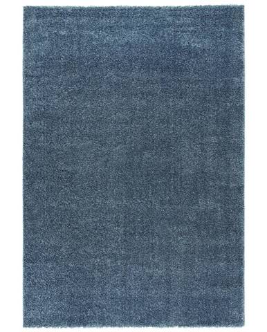 Tkaný Koberec Rubin 1, 80/150cm, Modrá