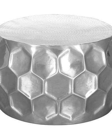 Konferenční Stolek Honeycomb Stříbrný