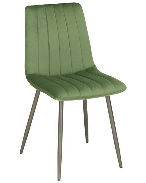Möbelix Židle Lisa Zelený Samet