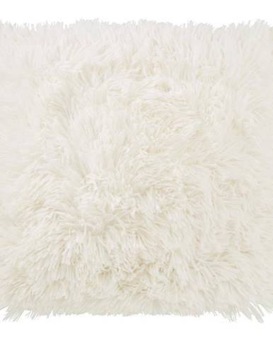 Polštář Ozdobný Fluffy, 45/45cm, Bílá