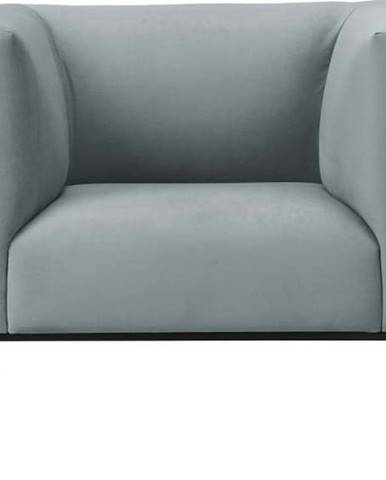 Světle šedé křeslo Windsor & Co Sofas Neptune
