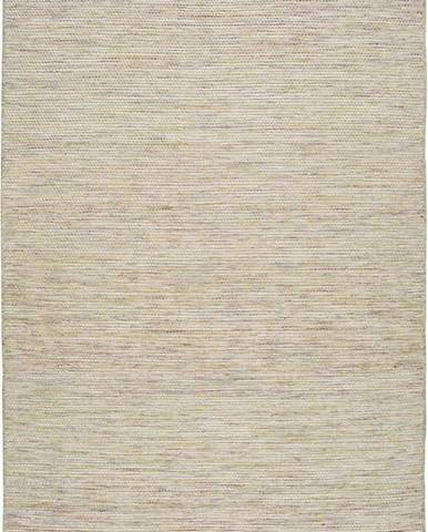 Béžový vlněný koberec Universal Kiran Liso, 80 x 150 cm