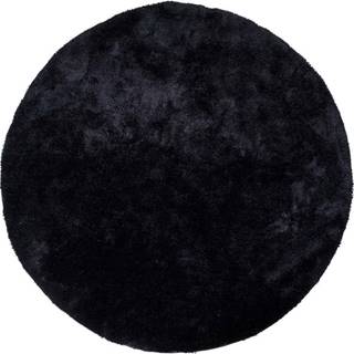 Černý kulatý koberec House Nordic Florida, ø 120 cm