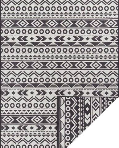 Černo-bílý venkovní koberec Ragami Roma, 200 x 290 cm