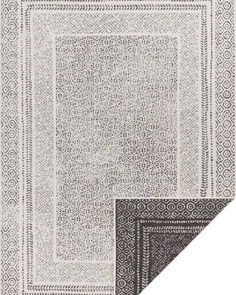 Ragami Černo-bílý venkovní koberec Ragami Berlin, 160 x 230 cm
