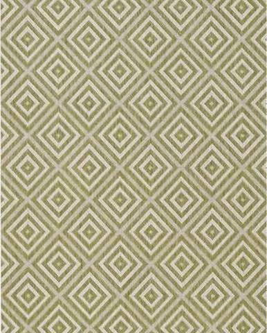 Zelený venkovní koberec Bougari Karo, 80 x 200 cm