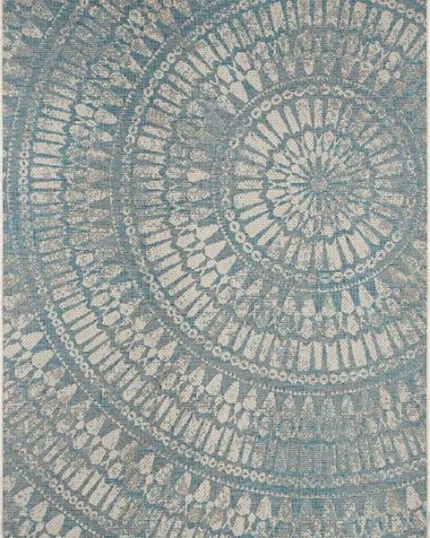 Bougari Šedomodrý venkovní koberec NORTHRUGS Amon, 140 x 200 cm
