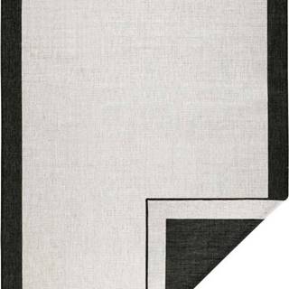 Černo-krémový venkovní koberec NORTHRUGS Panama, 120 x 170 cm