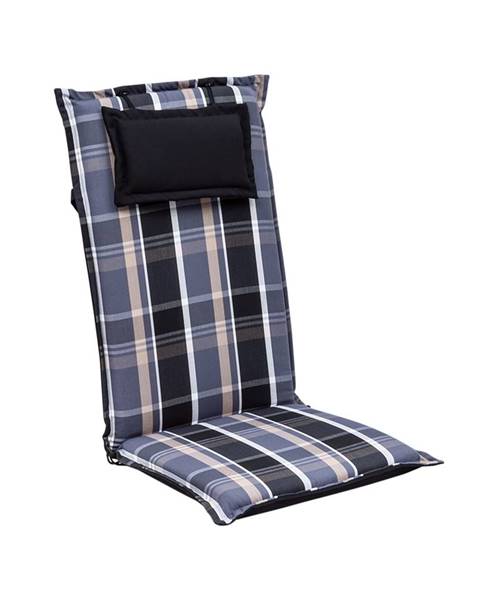 Blumfeldt Elbe, čalouněná podložka, podložka na židli, podložka na vyšší polohovací křeslo, na zahradní židli, dralon, 50 × 120 × 8 cm