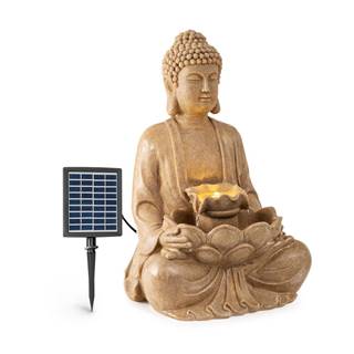 Blumfeldt Dharma, solární fontána, LED, 48 × 72 × 41 cm (Š × V × H), polyresin