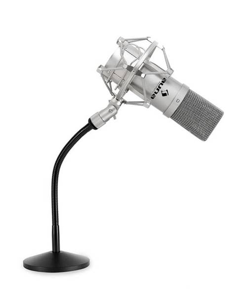 Auna Auna Set študiového mikrofónu a stojanu na mikrofón