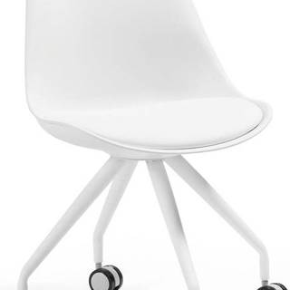 Bílá kancelářská židle La Forma Lars