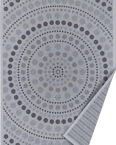 Šedý oboustranný koberec Narma Oola, 100 x 160 cm