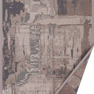 Hnědý oboustranný koberec Narma Nedrema, 100 x 160 cm