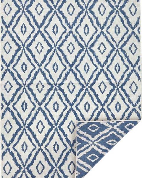 Bougari Modro-bílý venkovní koberec NORTHRUGS Rio, 160 x 230 cm