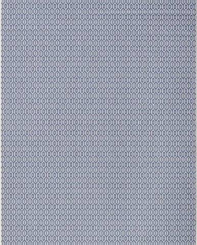 Modrý venkovní koberec NORTHRUGS Coin, 140 x 200 cm