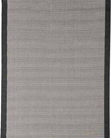 Černý venkovní koberec Floorita Chrome, 160 x 230 cm