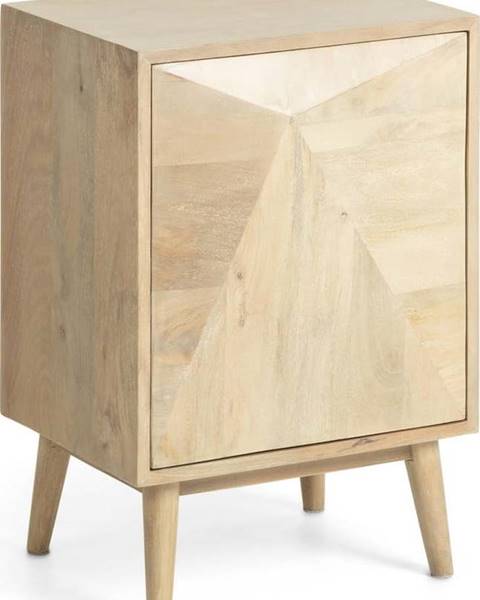 La Forma Noční stolek Kave Home Sanvy, 60 x 42 cm
