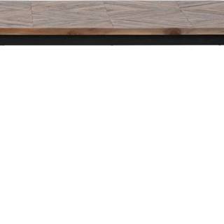 Jídelní stůl z teakového dřeva BePureHome Rhombic, 180 x 90 cm