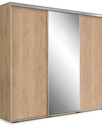 Skříň Aniela A25 250 Zrcadlo/Kraft Zlatý