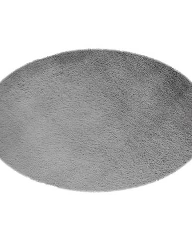 Koupelnový kobereček Skin ovál 80x 50cm šedý