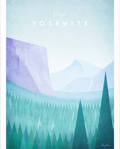 Plakát Travelposter Yosemite, A3