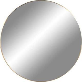 Nástěnné zrcadlo s rámem ve zlaté barvě House Nordic Jersey, ø 40 cm