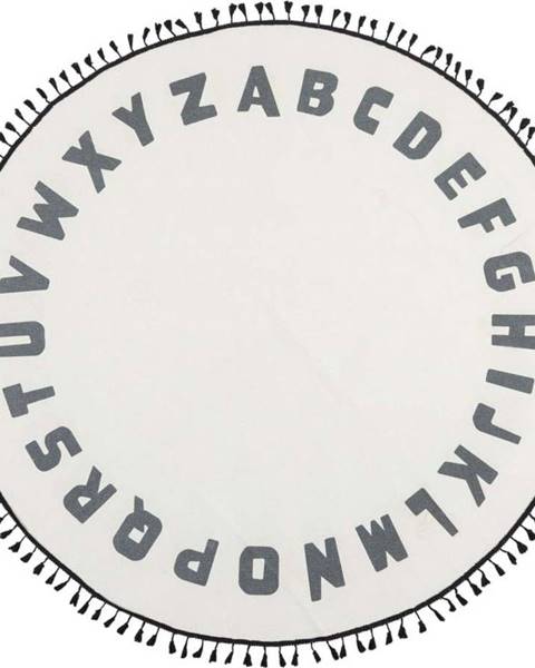 Dětský koberec Flair Rugs Alphabet, ø 120 cm
