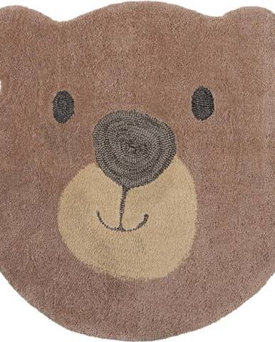 Dětský koberec Flair Rugs Bear Face, ø 70 cm
