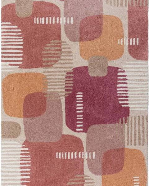 Flair Rugs Šedo-růžový koberec Flair Rugs Pop, 160 x 230 cm