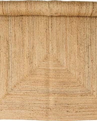 Hnědý jutový koberec Bloomingville Nat, 140 x 200 cm