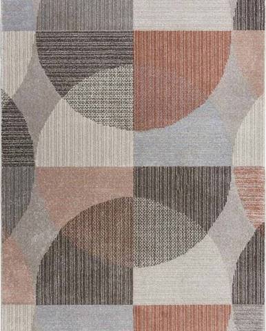 Šedo-růžový koberec Flair Rugs Centro, 160 x 230 cm