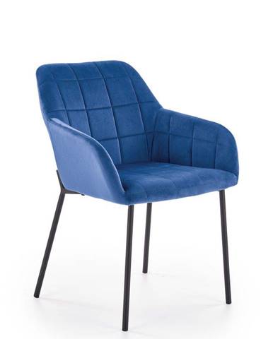 Halmar Jídelní židle K305 tmavě modrá