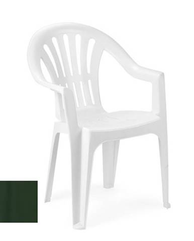 Židle nízká KONA, zelená