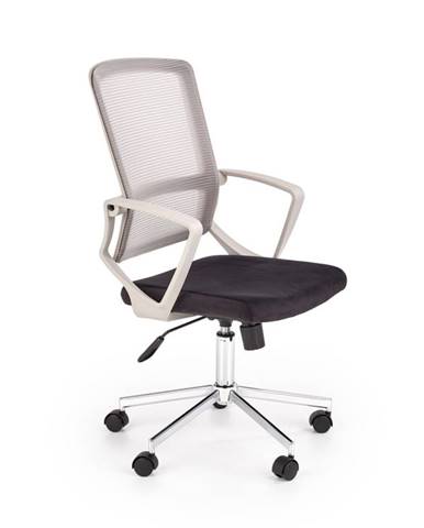 Kancelářská židle FLICKER, světle šedá/černá