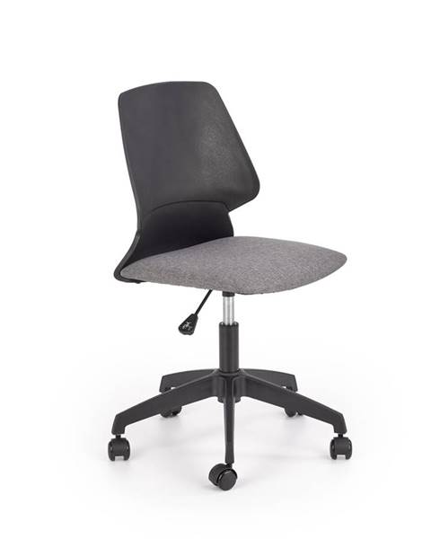 Smartshop Dětská kancelářská židle GRAVITY, šedá/černá