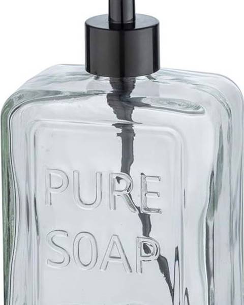 WENKO Skleněný dávkovač na mýdlo Wenko Pure Soap