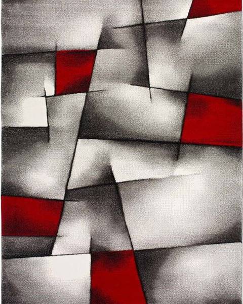 Universal Červeno-šedý koberec Universal Malmo, 120 x 170 cm