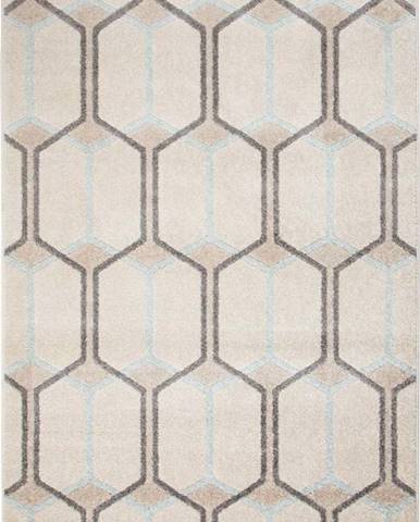 Béžový koberec Flair Rugs Urban Trellis, 133 x 185 cm