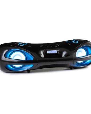 Auna Spacewoofer DAB Boombox, CD přehrávač, DAB+, UKW, Bluetooth, dálkové ovládání, LED