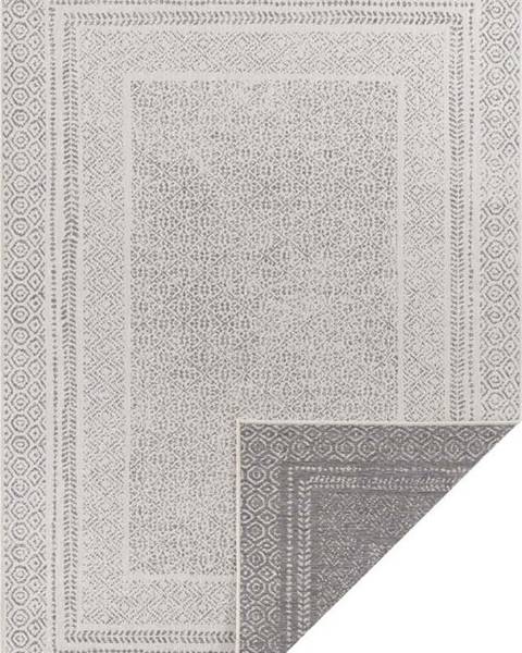 Ragami Šedo-bílý venkovní koberec Ragami Berlin, 120 x 170 cm