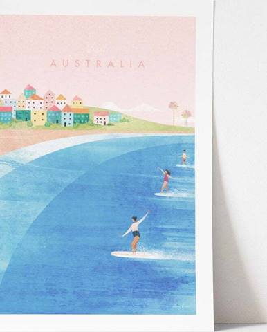 Plakát Travelposter Australia, A3