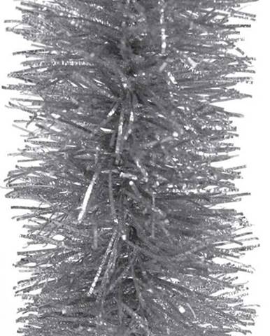 Vánoční girlanda ve stříbrné barvě Unimasa Navidad, délka 180 cm