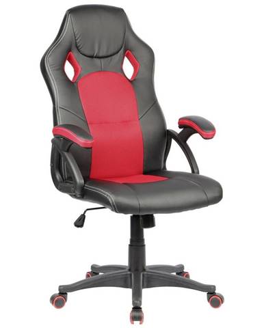 Otočná Židle Xanus Červeno-Černá