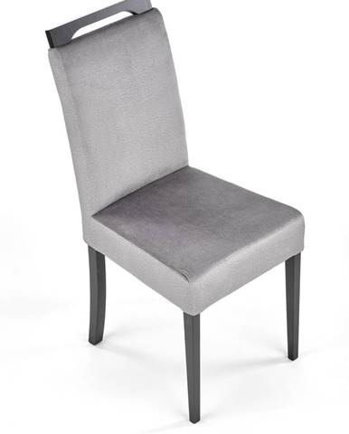 Jídelní židle CLARION 2, černá/šedá