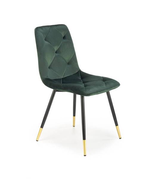 Smartshop Jídelní židle K438,  tmavě zelená