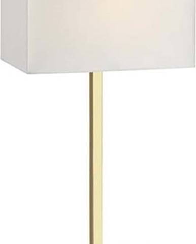 Stolní lampa v bílo-zlaté barvě Markslöjd Savoy