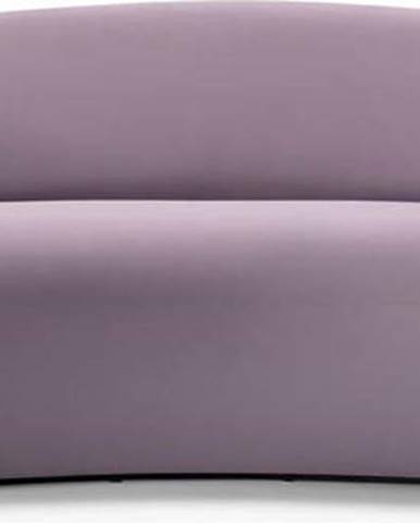 Světle fialová pohovka EMKO Naïve, 214 cm