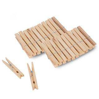 Kolíčky dřevěné 24ks - 7x1cm