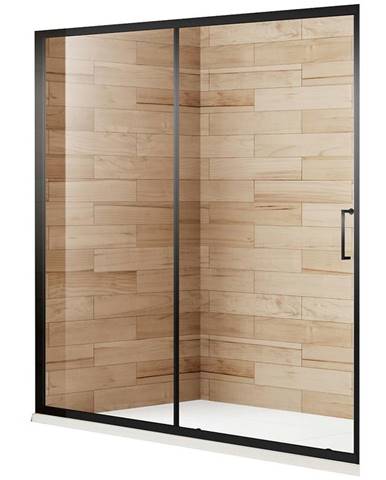 Sprchové dveře Patio 160x195 černý profil